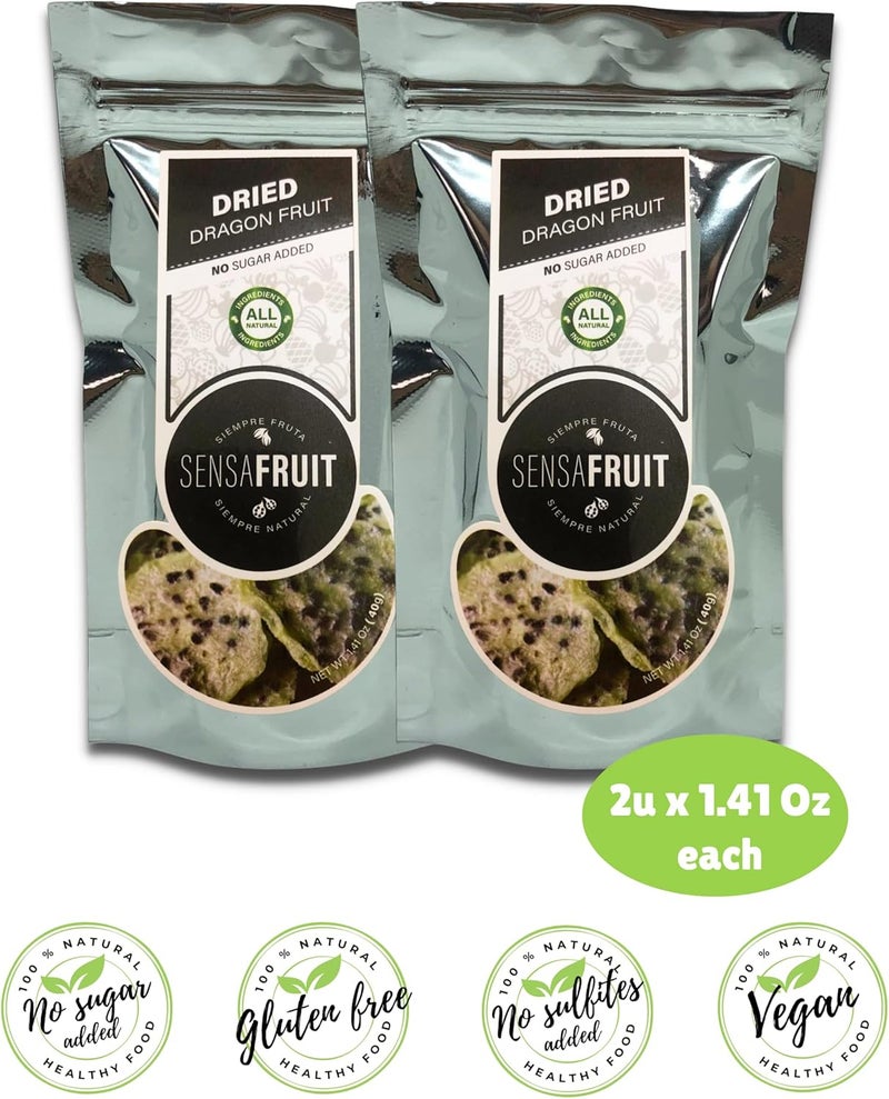 Sensafruit Dried Dragon Fruit Slices - Image 2